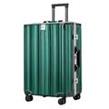 DNZOGW Travel Suitcase Suitcase Aluminum Alloy Seatable Suitcase Suitcase Men and Women Lock Trolley Case Fashionable Boarding Case Trolley Case (Color : L, Size : A)