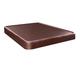 harayaa Billiard Pool Table Cover Snooker Table Cover Table Tennis Table Cover for Indoor Outdoor, Brown 7ft