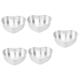 TOPBATHY 5pcs Heart Cake Mold Baking Pans Heart Shaped Cake Pans Cookie Cake Pan Metal Cake Mold Heart Cake Pan Nonstick Baking Pan Cake Mold Pan DIY Cake Pan Aluminum Alloy Biscuit Wedding