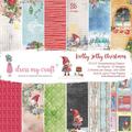 Dress My Craft Single-Sided Paper Pad 12"X12" 24/Pkg-Holly Jolly Christmas, 12 Designs/2 Each