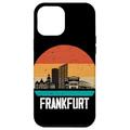 Hülle für iPhone 15 Plus Frankfurt Skyline Retro Vintage Souvenir Frankfurt