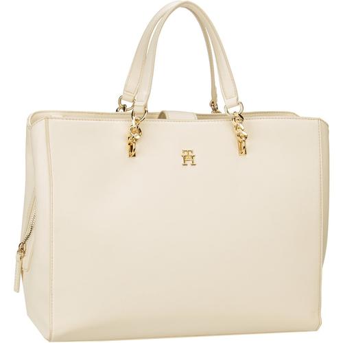 Tommy Hilfiger - Handtasche TH Refined Workbag SP24 Umhängetaschen 1 ct Nude Damen