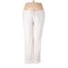 White Fox Sweatpants - High Rise: Ivory Activewear - Women's Size X-Small