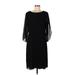 Grace Karin Cocktail Dress - Shift: Black Solid Dresses - New - Women's Size 10