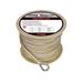 Extreme Max 3006.2264 Boattector Premium Double Braid Nylon Anchor Line With Thimble - 1/2in White & Gold 3006.2264