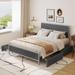Queen Linen Upholstered Metal Frame Bed, 4 Drawers, Elegant Design, High Quality, Easy Assembly