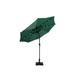 9 Ft. Solar Power Lighted Patio Umbrella with Concrete Base