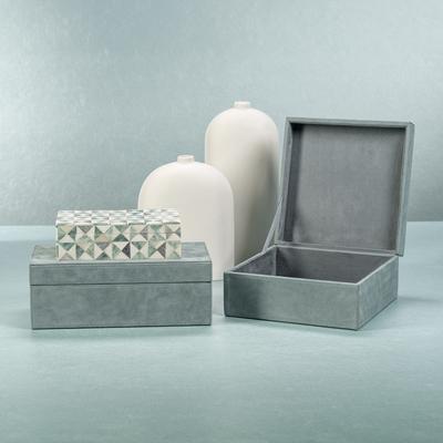 Carpi Suede Lux Decorative Box