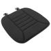 Car Seat Cushion - 1.2-Inch-Thick Memory Foam Seat Pad with Plastic Anchors and Non-Slip Bottom by Stalwart (Black)