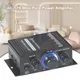 AK-170 Mini Amplificatore Compatto Puro 2.0 Canale Hi-Fi Stereo Amplificatore Audio di Potenza DC12V