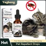 Pet Anti-pulci gocce acari repellente per insetti per Formula gatti cani rimozione delle pulci pulci