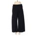 Lands' End Casual Pants - Mid/Reg Rise: Black Bottoms - Women's Size 4