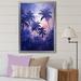 Design Art Mystical Plam Tree Magic Impressions I On Canvas Print Metal in Indigo | 32 H x 24 W x 1 D in | Wayfair FDP117739-24-32-SL