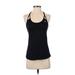 Lorna Jane Active Active Tank Top: Black Activewear - Women's Size 2X-Small