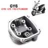 GY6 testata cilindro parti del motociclo GY6 150 testata del cilindro ciclomotore Scooter GY6 125