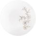 EcoQuality 7" & 10" inch Round Plastic Plates w/ Gold Primrose Flower Print Set 10 Guests in White | Set of 30 | Wayfair EQ4361COMBO-30
