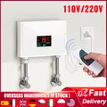 Chauffe-Eau Électrique Instantané Sans Réservoir Chauffe-Eau Mural avec Écran LCD et Télécommande