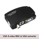 BNC to VGA Video Converter S-video Input to PC VGA Out Adapter Digital Switcher Box For PC TV