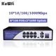 KuWFi POE Switch 8 Ports Network Switch 2 Uplink Gigabit Ports Work High Performance for IP