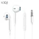 Wired Headphones With Microphone 3.5mm Earphones Plug In-Ear Headphones Music Earplugs Ergonomic