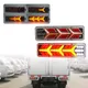 Car LED Tail Light Kits 12V 24V Waterproof Rear Turn Signal Lamp for RV Camper Trailer Truck Stop