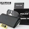 Police Sunglasses for Men Women Polarized Retro Sun Glasses Casual Travel Eyewears Pilot Goggle UV