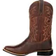 Handmade Men Cowboy Boots Embroidery Western Boots Pointed-toe Mid-calf Male Boots New Slip on Men