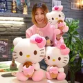 Sanrio's New Hello Kitty Plush Toy Cute Ice Cream KT Cat Plush Doll Kawaii Super Soft Sleeping