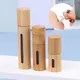 3/5/10ml Bamboo Roll On Bottle Wood Essential Oil Roller Bottle Lip Gloss Refillable Tube Empty