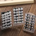12 pairs/set White Imitation Pearl Stud Earrings For Women Girls Ear Jewelry Round Ball 8mm 10mm
