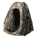 Single Person Pop Up Outdoor Photography Tent Watching Bird Portable Privacy Camouflage Black Glue