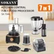 Blender for Shakes and Smoothies 7 in 1 Nutri Blender & Food Processor Combo Ice Smoothies