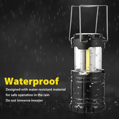 Outdoor Tent Lantern 30 LED Camping Lantern AA Battery Waterproof Tent Emergency Light Super Bright Portable Stretching Light