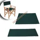 2pcs Chairs Canvas Covers 53*20cm/53*42cm For Cross Folding Director Chair/Leisure Stool/Seat