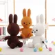 Original Cartoon Miffy Rabbit Plush Toys Kawaii Baby Accompany Highquality Plushie Doll Cute Room
