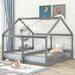 Harper Orchard Twin Size House Platform Beds in Gray | Wayfair F3A6D21C824A4897BD690101FD8495C7