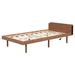 Millwood Pines Modern Design Size Platform Bed Frame w/ Built-In USB Port in Brown | Twin | Wayfair 11190D48022F42EFA9F5DDBA6FDDF0F6