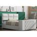 Latitude Run® Cenie Platform Bed Upholstered/Linen in Brown | 43.8 H x 62.5 W x 91.1 D in | Wayfair 3FBDD088179D46C3ACAEAFE0AE7DDD3F