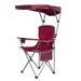 Arlmont & Co. Tonquin Folding Camping Chair, Polyester in Red | 51 H x 34 W x 30 D in | Wayfair 3A73195B457C416C841057EE2F58F116