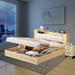 Ebern Designs Williamsville Bedroom Set Upholstered in Brown | 38 H x 64 W x 88 D in | Wayfair BFD394FD5BBE421C93F1EA65A39BB7E9