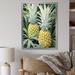 Bay Isle Home™ Sweet Pinapple Juicy Delight IV On Canvas Print Metal in Green/Yellow | 40 H x 30 W x 1.5 D in | Wayfair