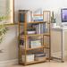 Ebern Designs Gerlinda Etagere Bookcase Wood in Brown | 50 H x 35.43 W x 10.4 D in | Wayfair AF98F8F6D9924B18AE350EDC6EE28069