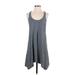 Express Casual Dress - A-Line: Gray Marled Dresses - Women's Size X-Small