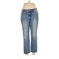 Jag Jeans Jeans - Mid/Reg Rise: Blue Bottoms - Women's Size 8
