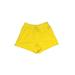 Active by Old Navy Athletic Shorts: Yellow Print Activewear - Women's Size Medium - Stonewash