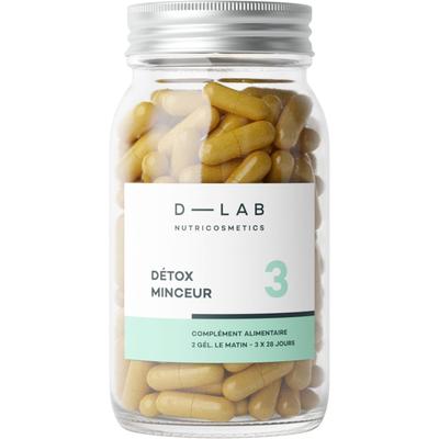 D-Lab Nutricosmetics - Détox Minceur - 3 mois Compléments alimentaires 168 un