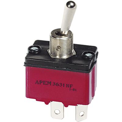 3636NF/2 3636NF/2 Kippschalter 250 v/ac 6 a 1 x Ein/Ein rastend 1 St. - Apem Image