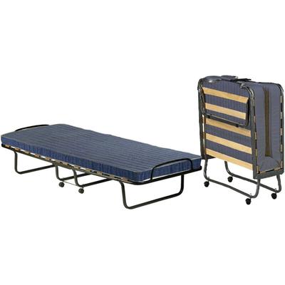 Talamo Italia - Klappbett Ada, Feldbett mit 12 Lattenrosten, inklusive Matratze, platzsparendes Image