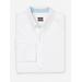 J.McLaughlin Men's Westend Modern Fit Shirt White, Size Medium | Cotton