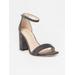 J.McLaughlin Women's Esme Suede Sandals Gray, Size 8.5 | Leather/Suede